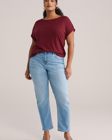 sarkans WE Fashion T-Krekls