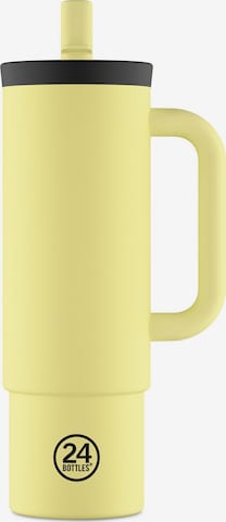 24Bottles Drinking bottle 'Straw' in Yellow: front