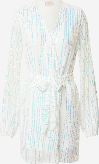CLUB L LONDON Kleid in türkis / weiß, Produktansicht
