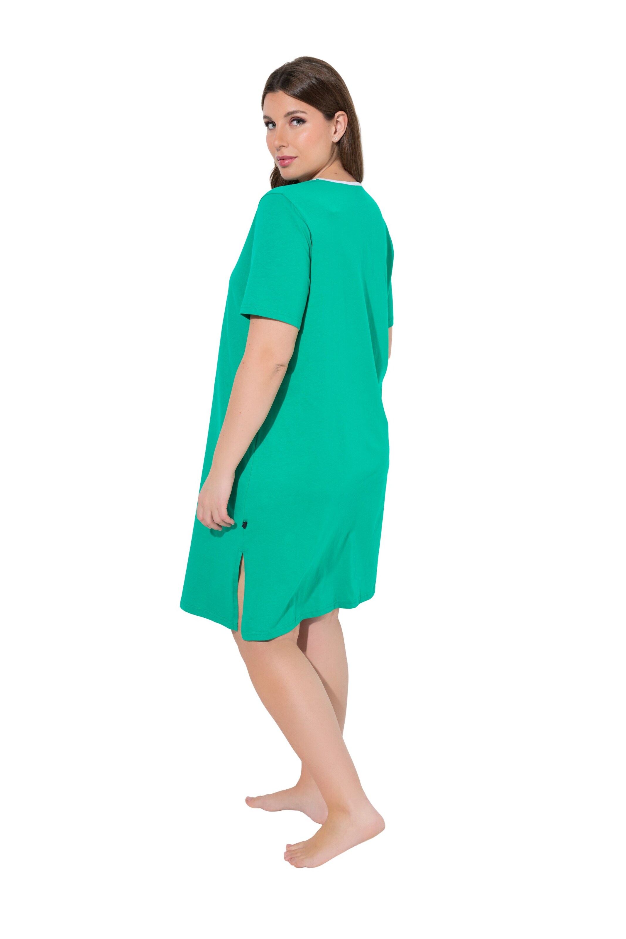 Ulla Popken Nachthemd in Groen