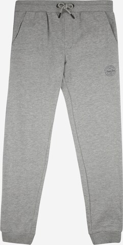 Jack & Jones Junior Tapered Broek 'Gordon' in Grijs: voorkant