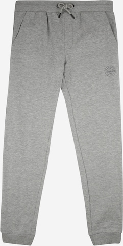 Effilé Pantalon 'Gordon' Jack & Jones Junior en gris : devant