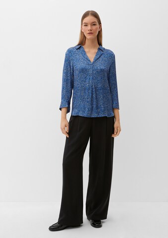 s.Oliver BLACK LABEL Bluse in Blau