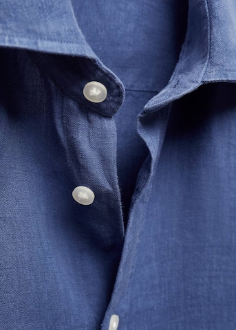 MANGO MAN Klasický střih Košile 'Avispag' – modrá