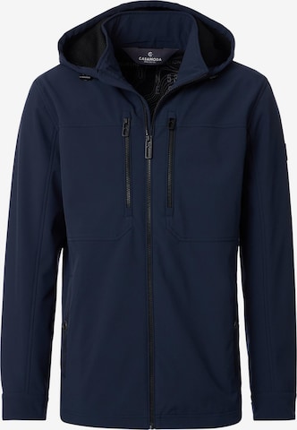 CASAMODA Between-Season Jacket 'Basic' in Blue: front