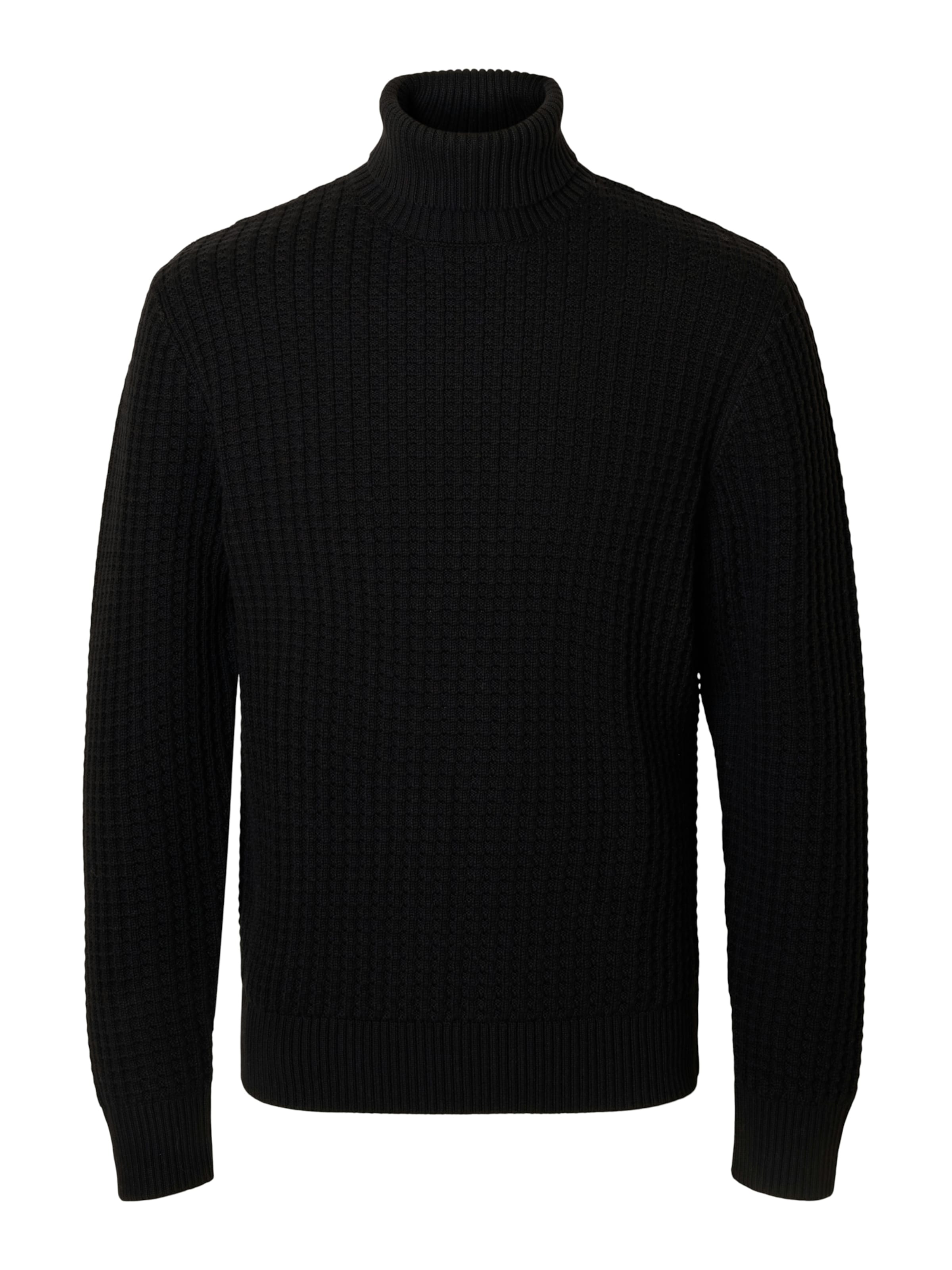 SELECTED Sweater 'SLHTOM' in Black: front