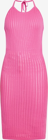 Robe IZIA en rose : devant