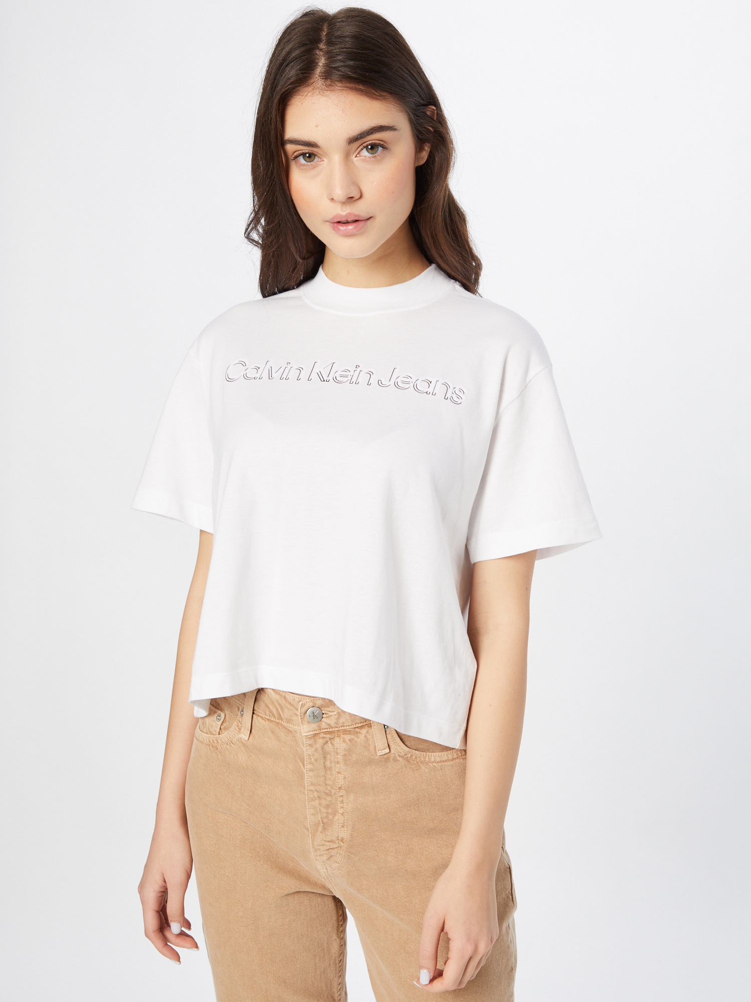 Kobiety Odzież Calvin Klein Jeans Koszulka w kolorze Białym 