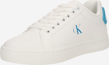 Baskets basses 'CLASSIC' Calvin Klein Jeans en blanc : devant