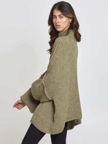 Lilavie Strickpullover ' Maraa ' in Grün