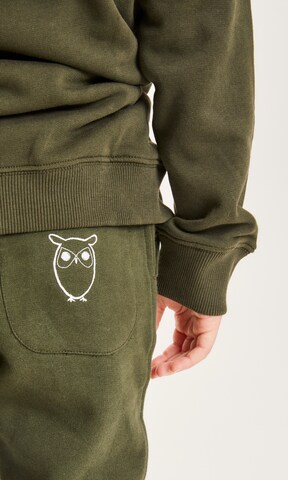 Tapered Pantaloni 'Rue' di KnowledgeCotton Apparel in verde