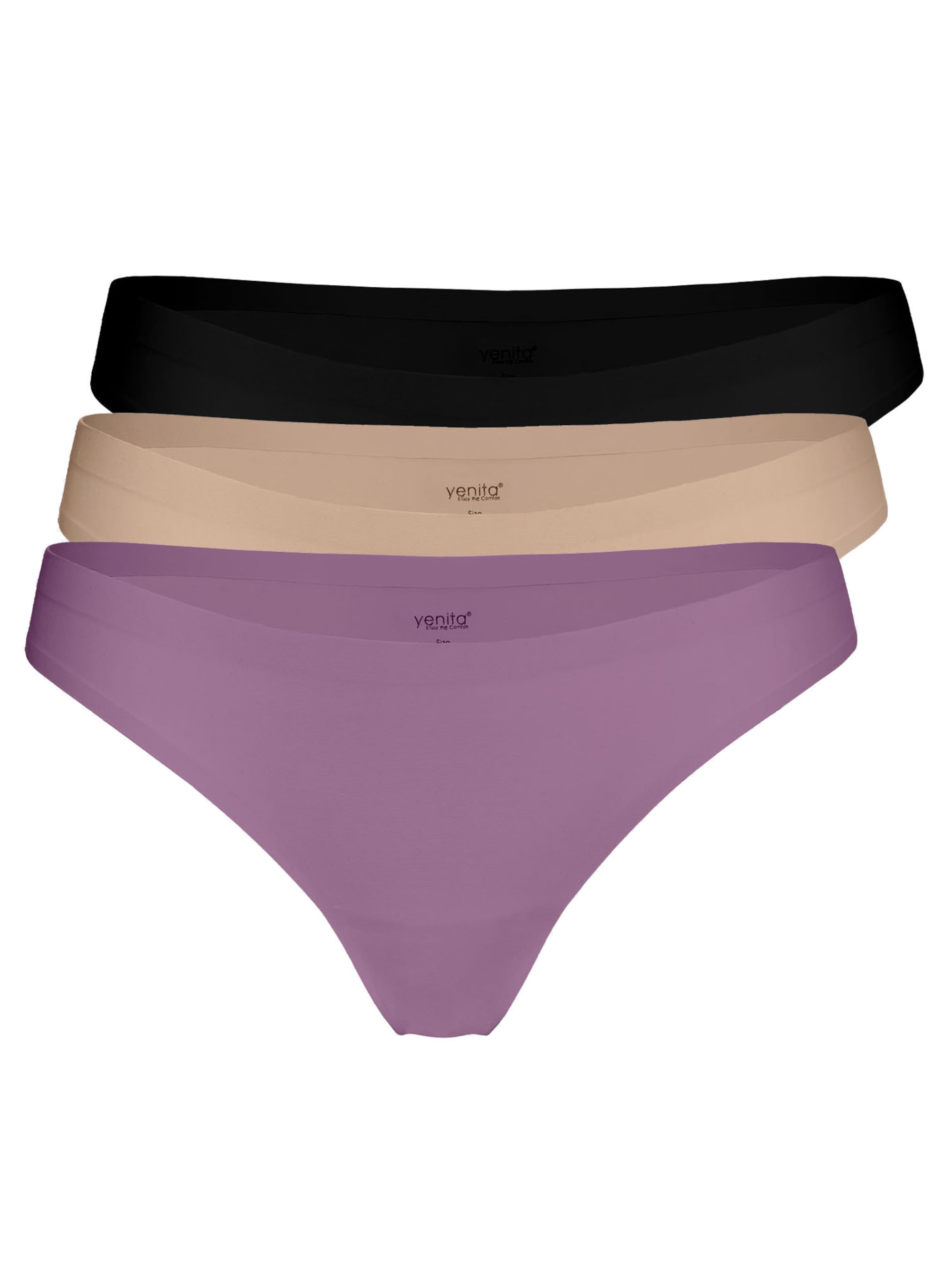 Yenita Thong 'Invisible' in Grey: front