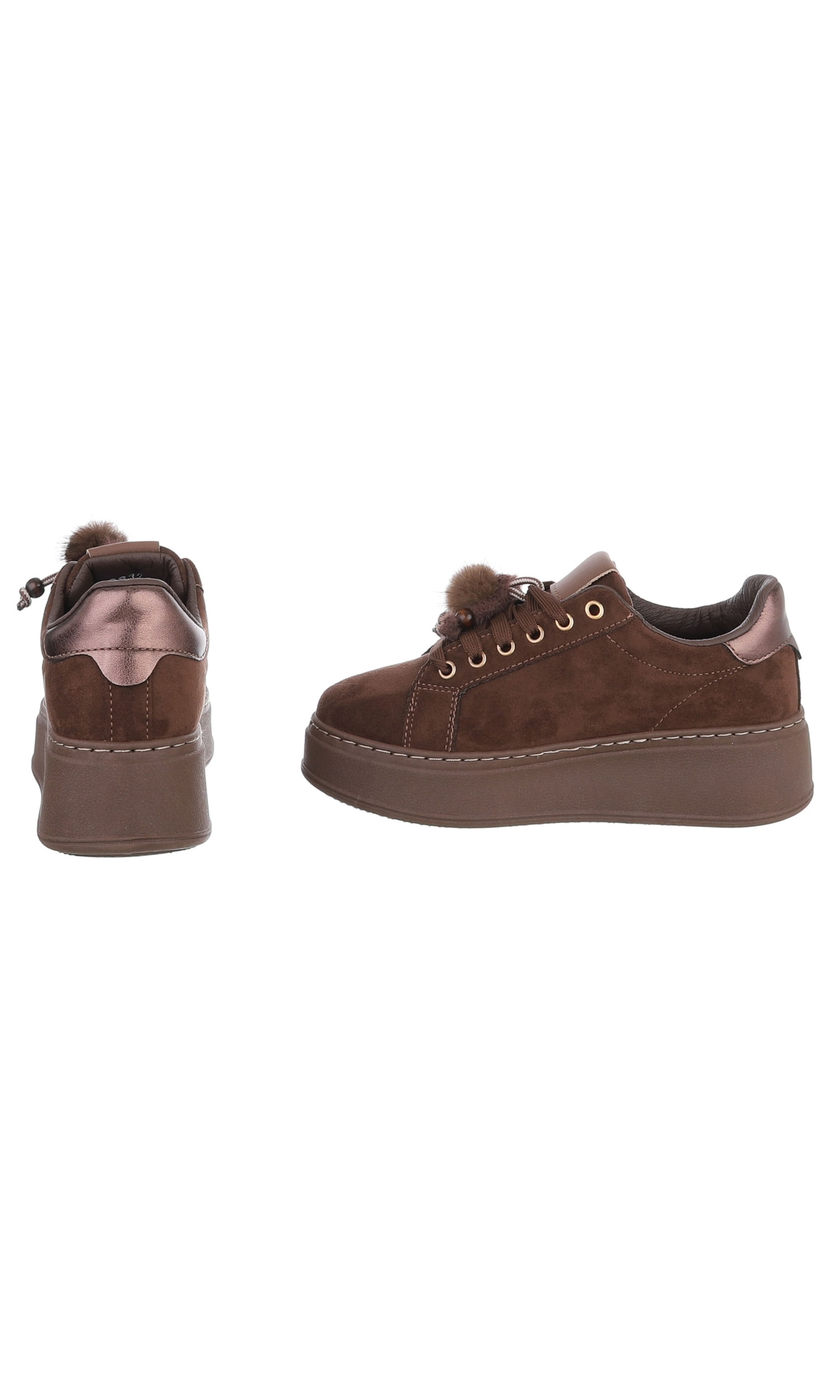 Ital-Design Sneakers in Brown