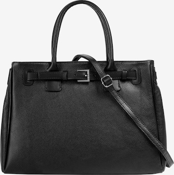 Cluty - Bolso de mano en negro: frente