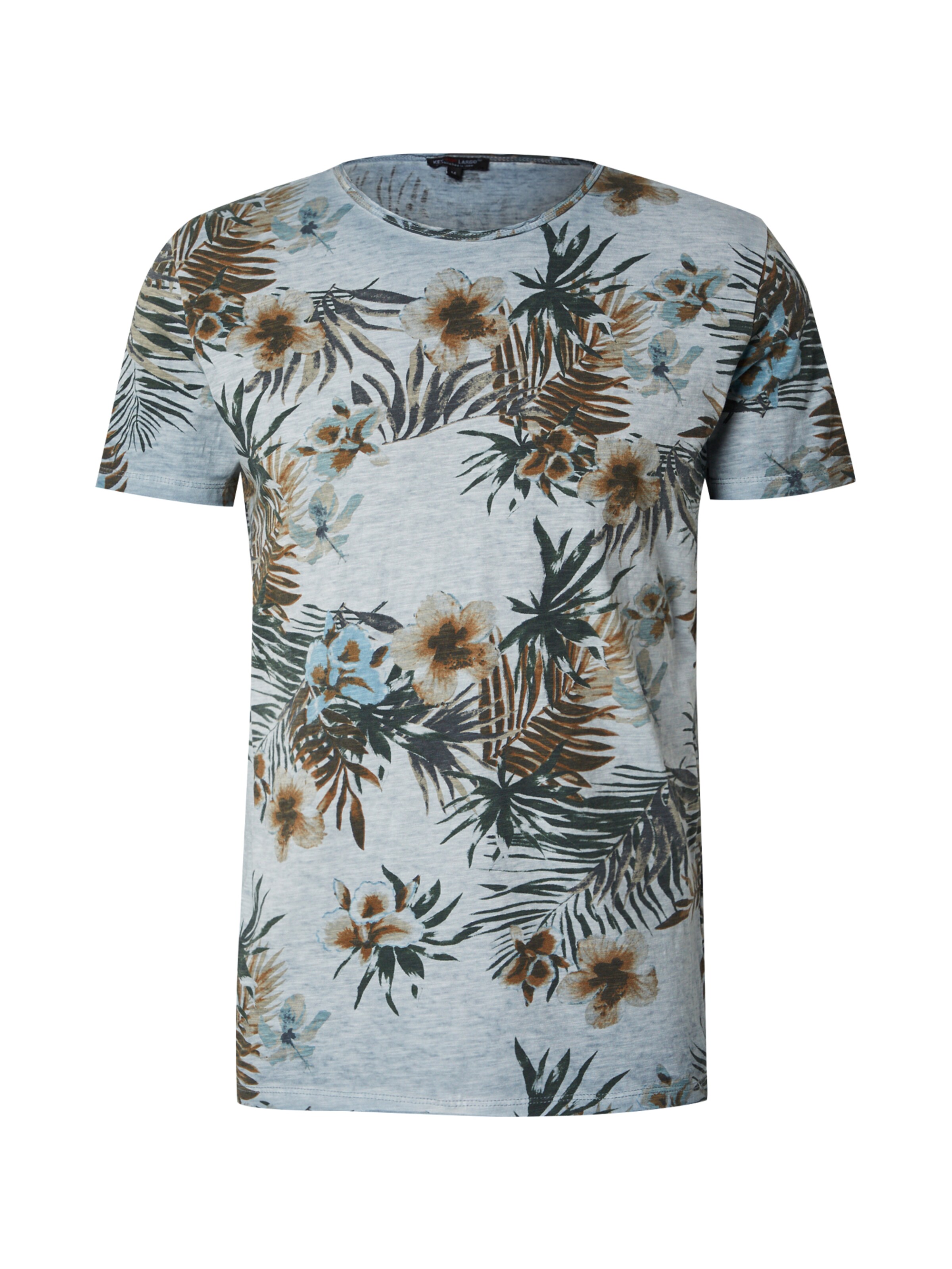 Key Largo Футболка 'PLAYA' в Синий: спереди