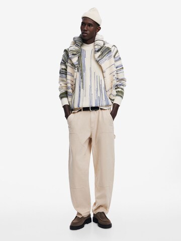 Loosefit Pantaloni cargo di Desigual in beige