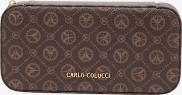 Carlo Colucci Wallet 'DeGiorgi' in Brown: front