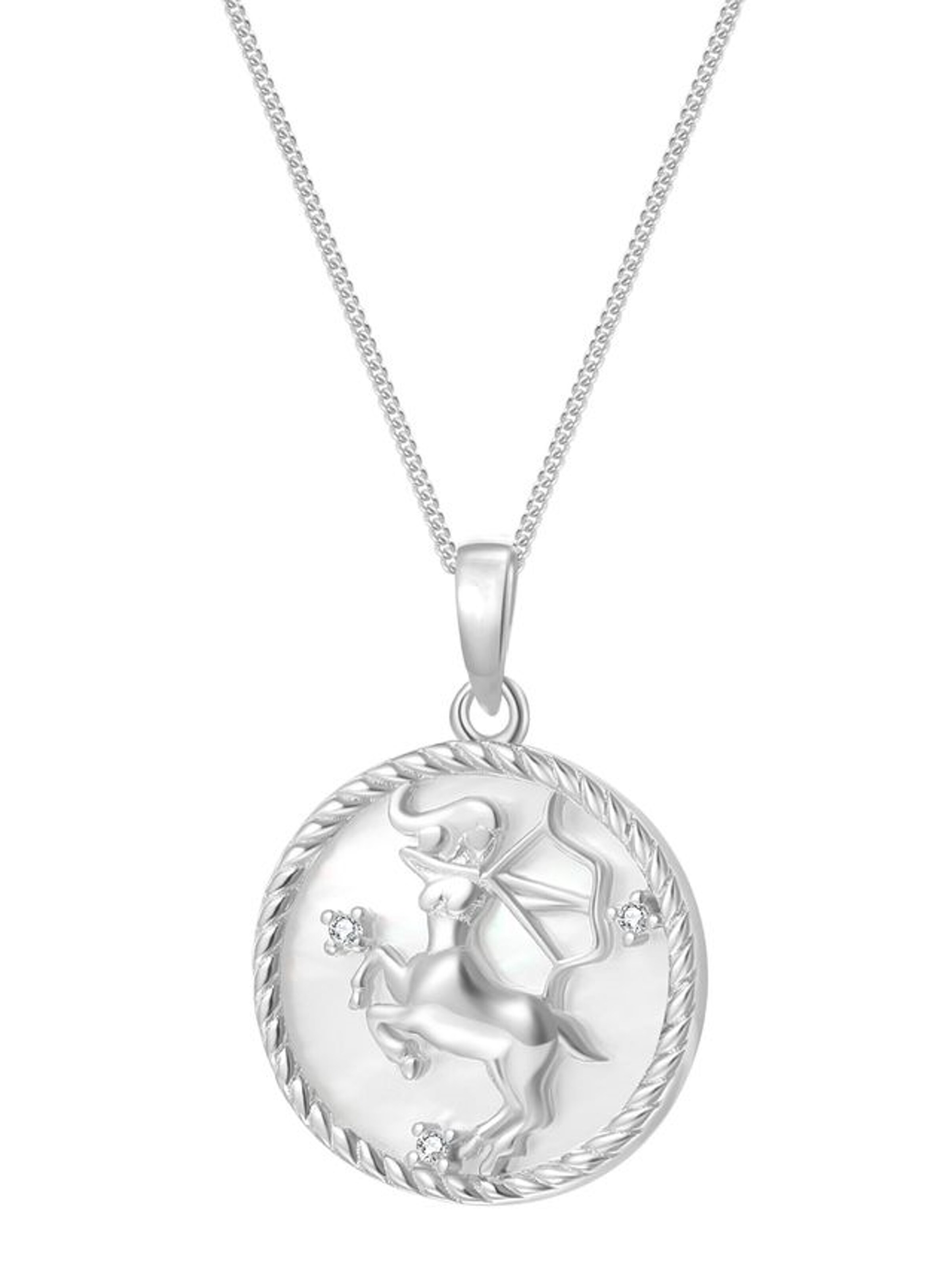 Hey Happiness - Cadena 'Sagittarius' en plata: frente