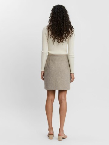 VERO MODA Юбка 'VMFORTUNALLISON' в Бежевый