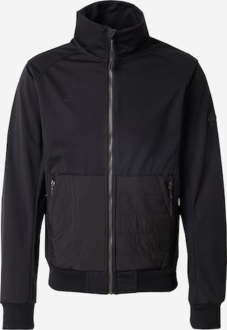 Veste mi-saison 'Eskild' INDICODE JEANS en noir : devant