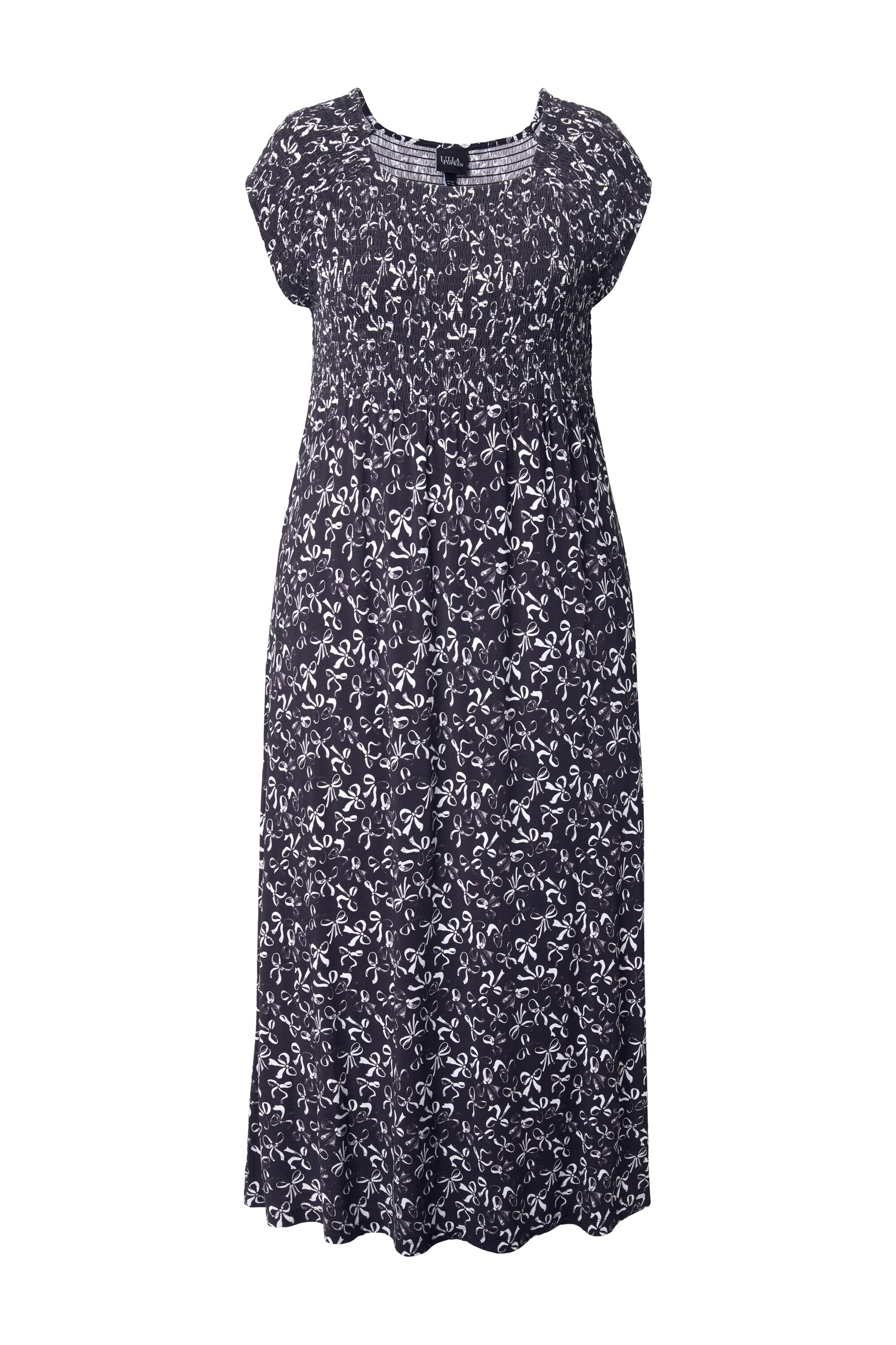 Ulla Popken Jurk in Zwart: voorkant