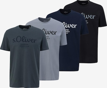 s.Oliver Shirt in Blue: front