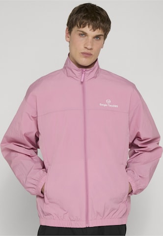 Sergio Tacchini Přechodná bunda 'Nayla 024' – pink: přední strana