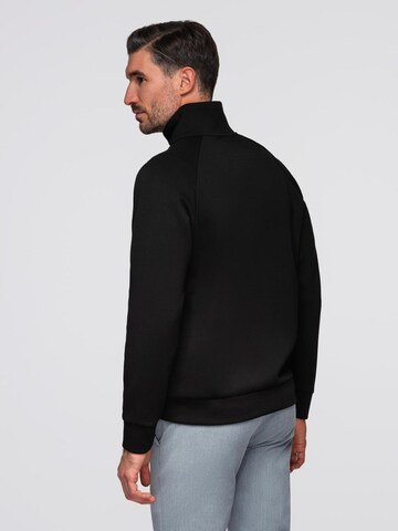 Ombre Sweatshirt in Schwarz
