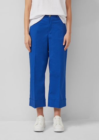 Wide Leg Pantalon s.Oliver en bleu
