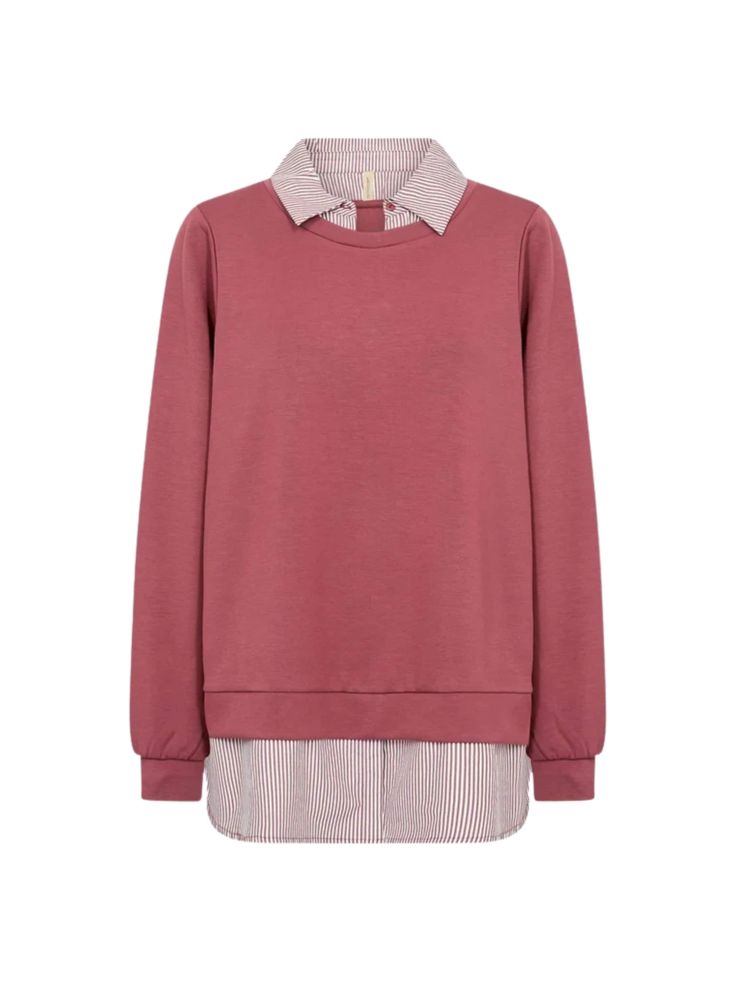 Felpa 'SC-BANU' di Soyaconcept in rosso: frontale