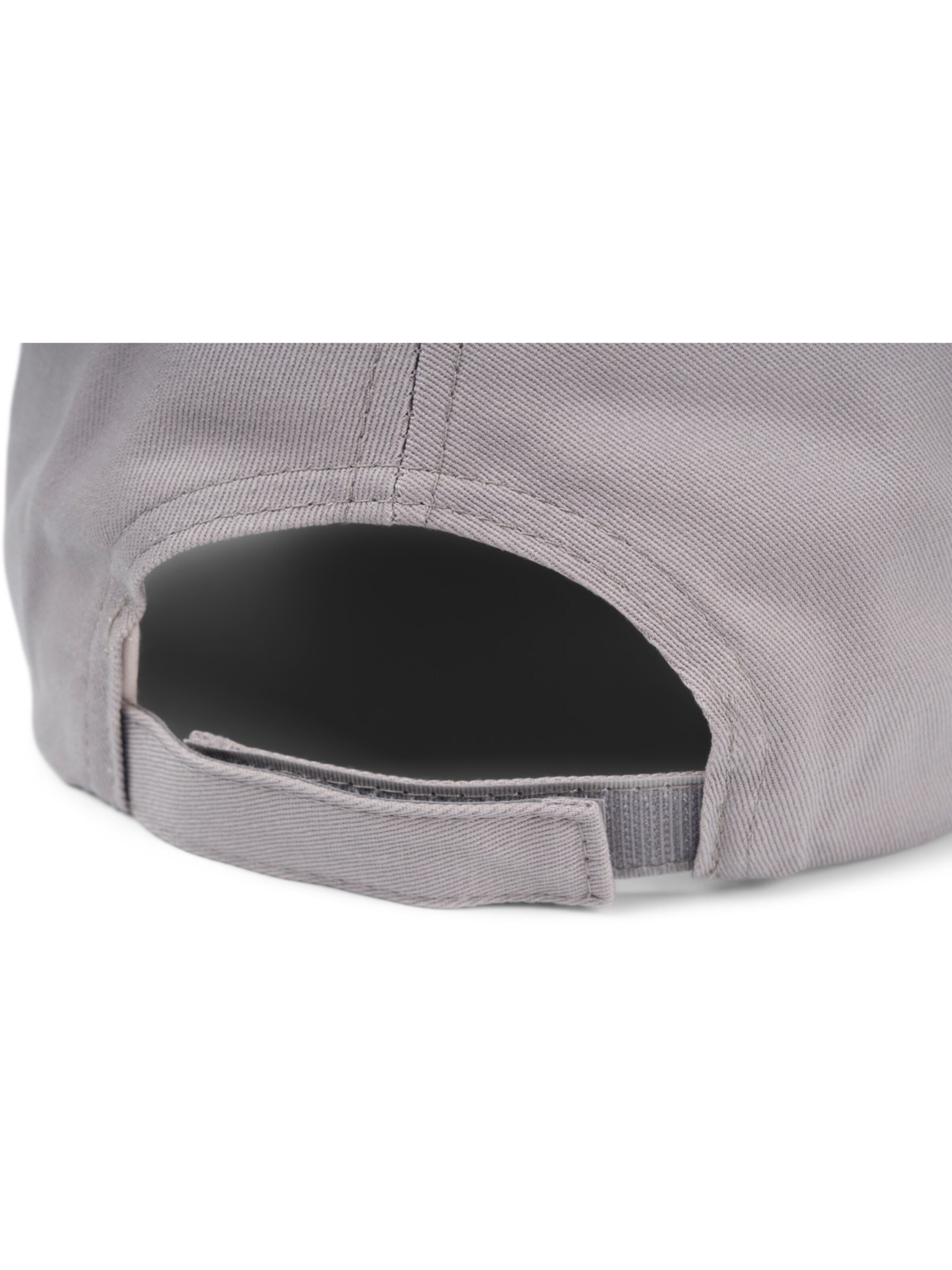 styleBREAKER Cap 'Baseball Cap Einfarbig' in Grey