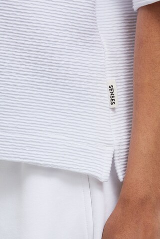 SENSES.THE LABEL Sweatshirt 'So:Y' in White