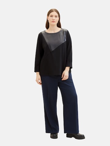 Tom Tailor Women + Shirt in Black