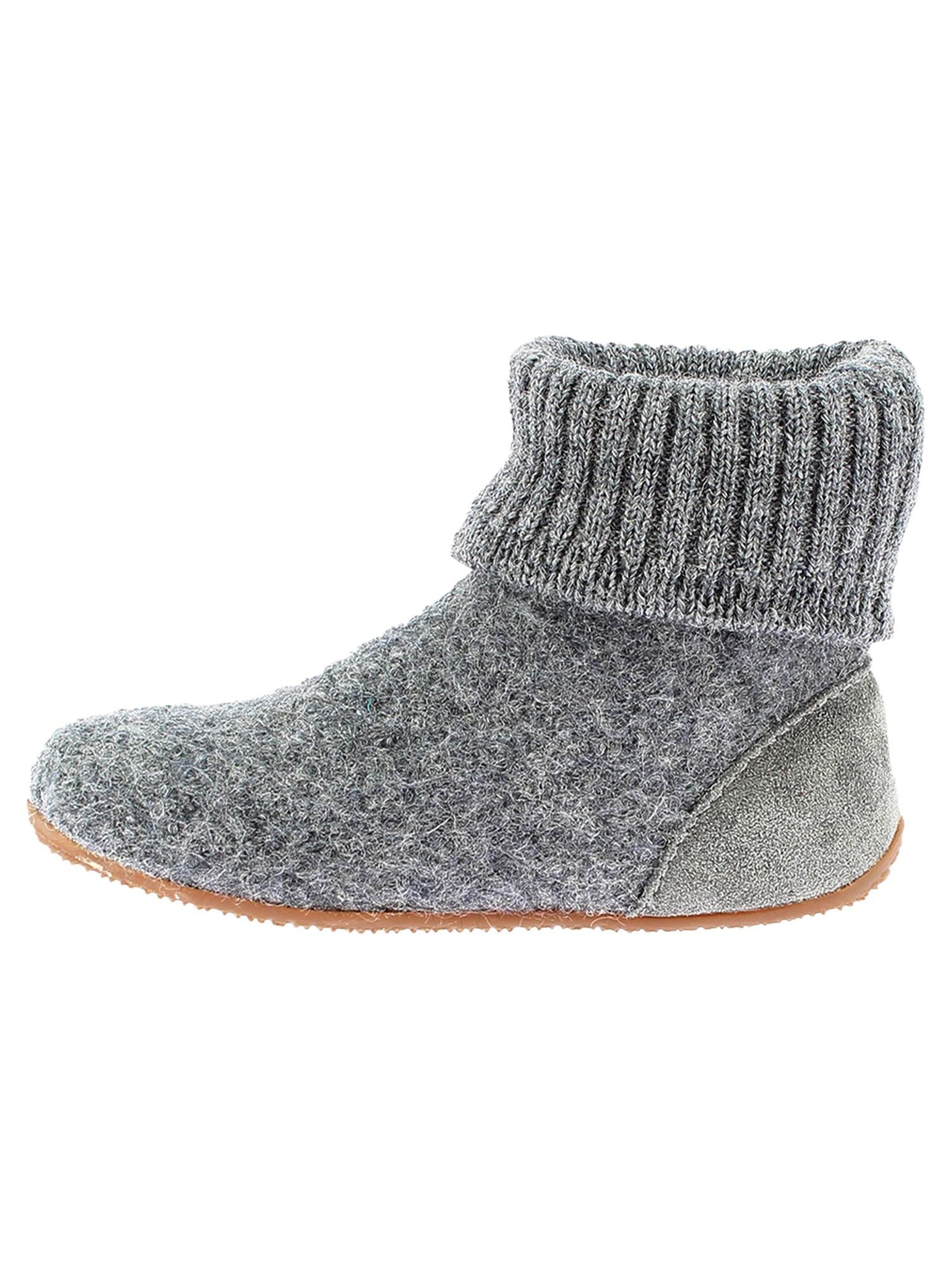 Living Kitzbühel Slipper 'Schurwolle' in Grey