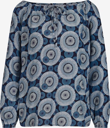 heine Blouse in Blauw: voorkant