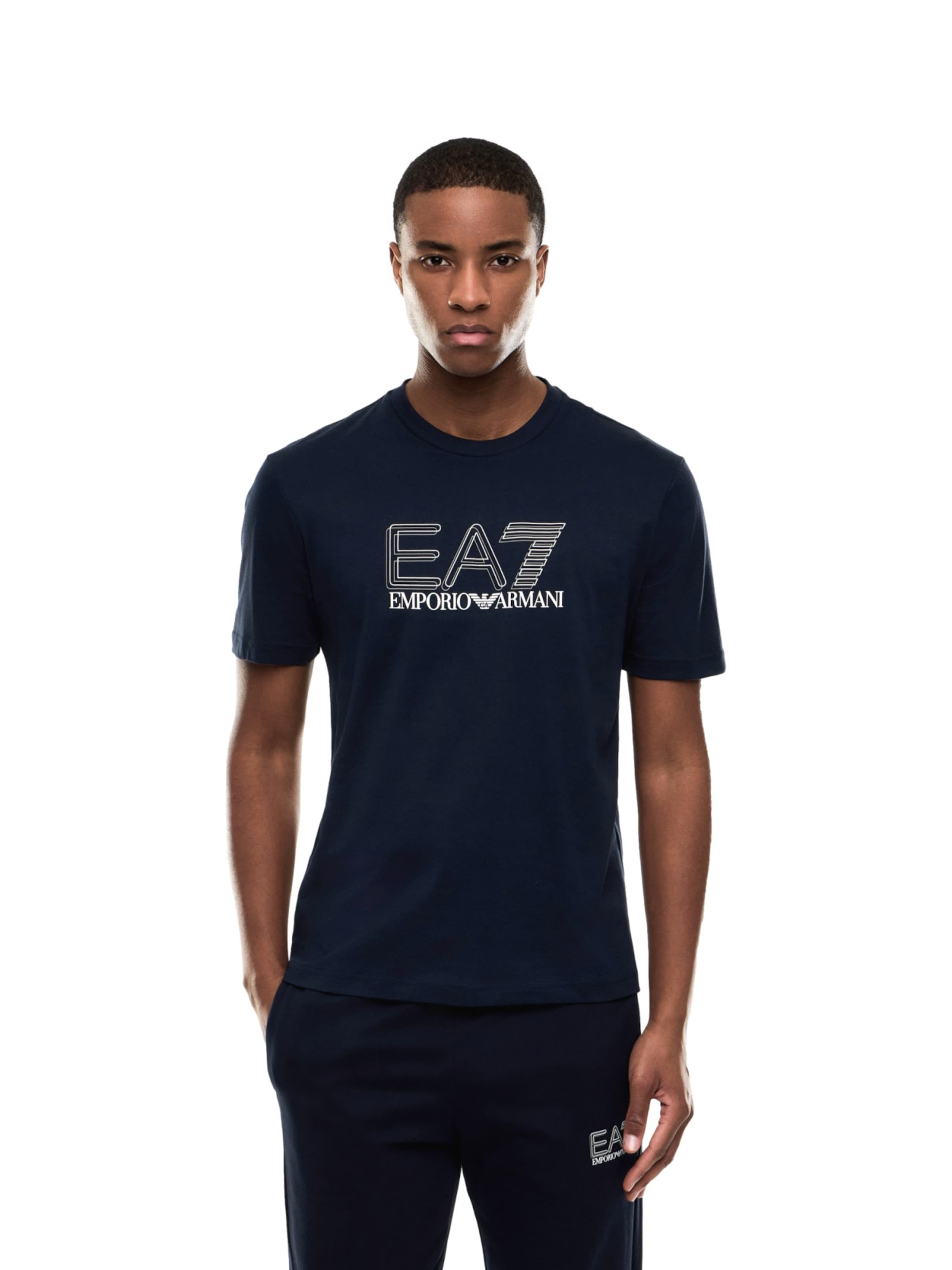 EA7 Emporio Armani Bluser & t-shirts i blå: forside