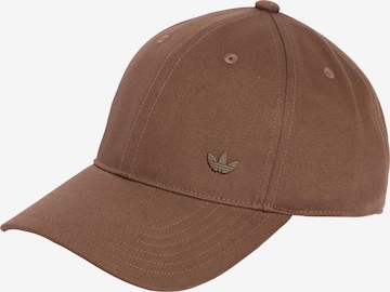 ADIDAS ORIGINALS Cap 'Everyday Icons' in Braun: Vorderseite