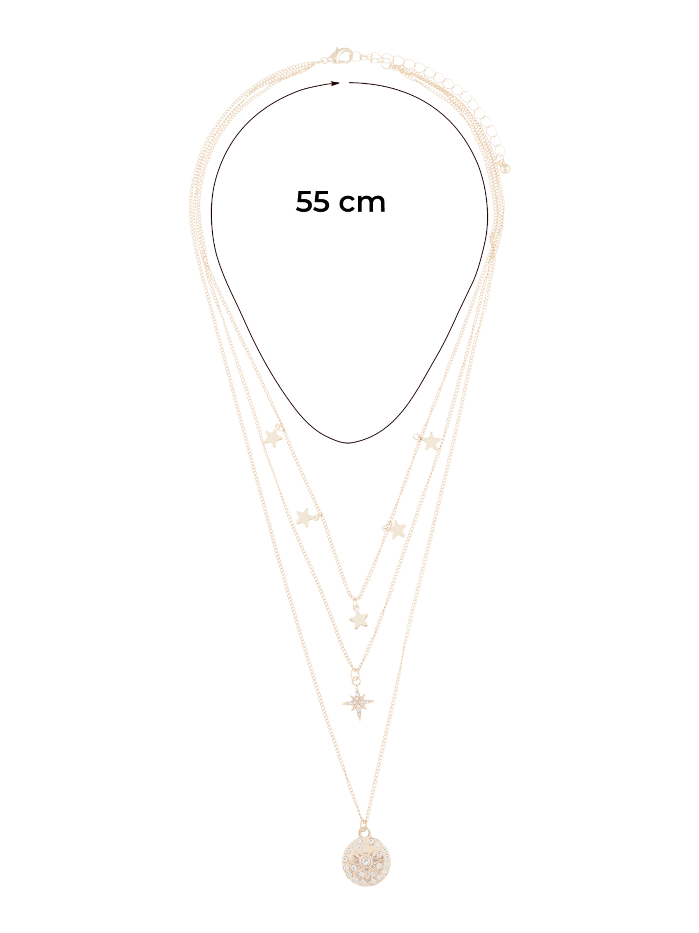 Chaîne 'KCN-50291G' ABOUT YOU en or