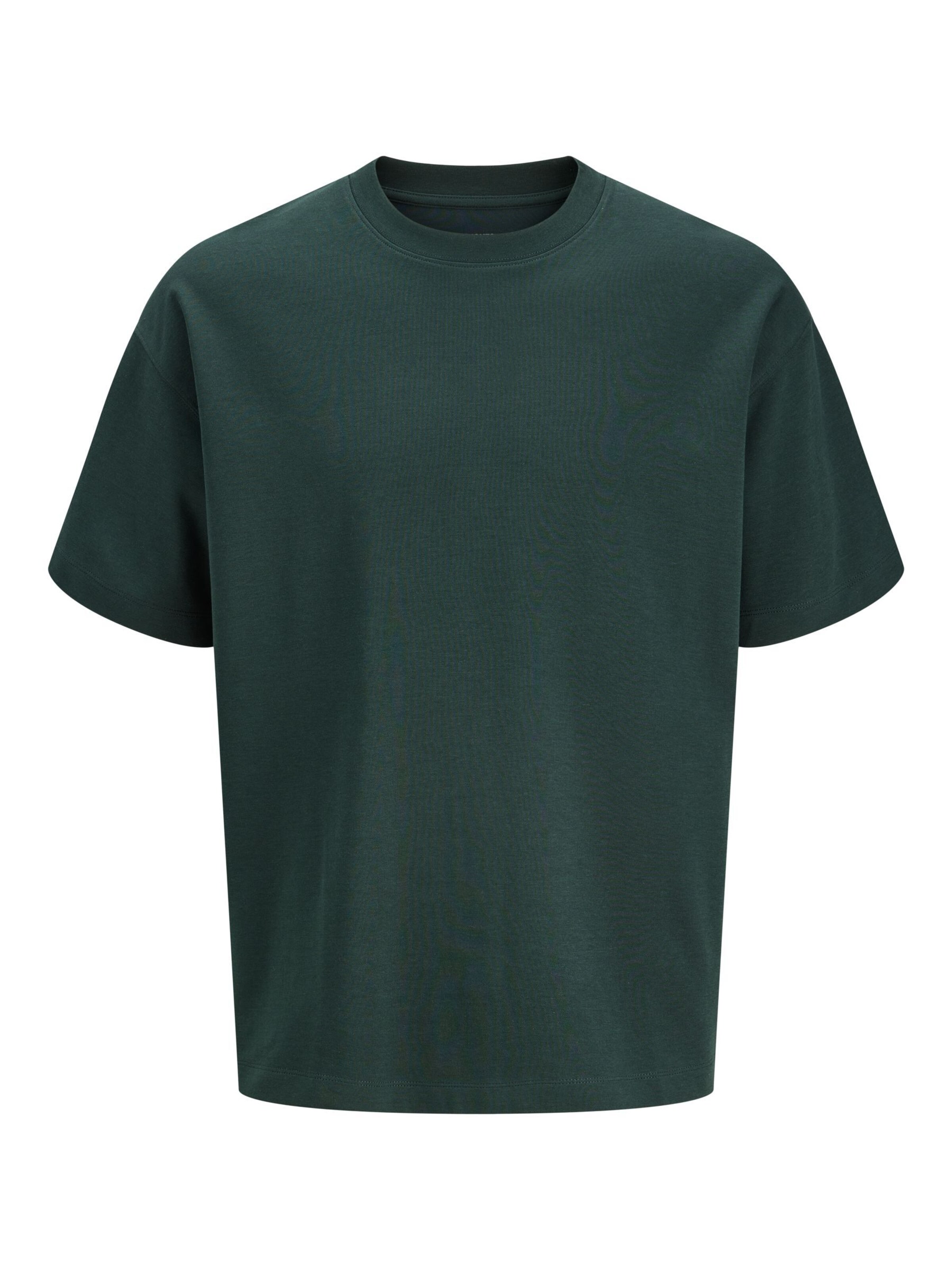 JACK & JONES T-Shirt 'JJEBarron' en L en vert foncé, Vue avec produit