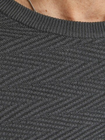 JACK & JONES Sweater 'Lawson' in Grey