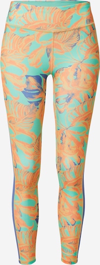 DELICATELOVE Sporthose 'Nadi' in blau / jade / orange, Produktansicht