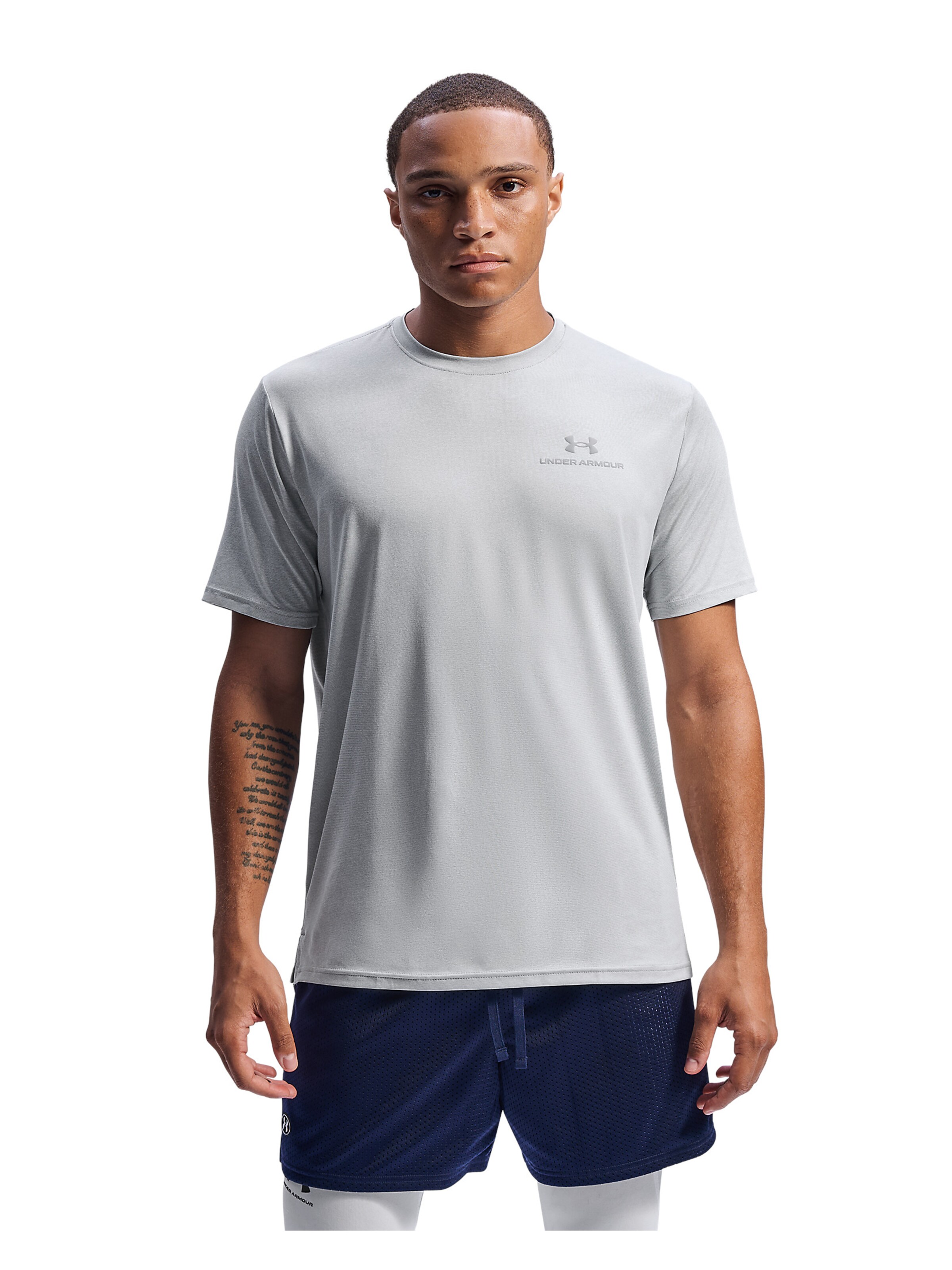 UNDER ARMOUR Performance shirt 'Vanish Energy' in Grey: front