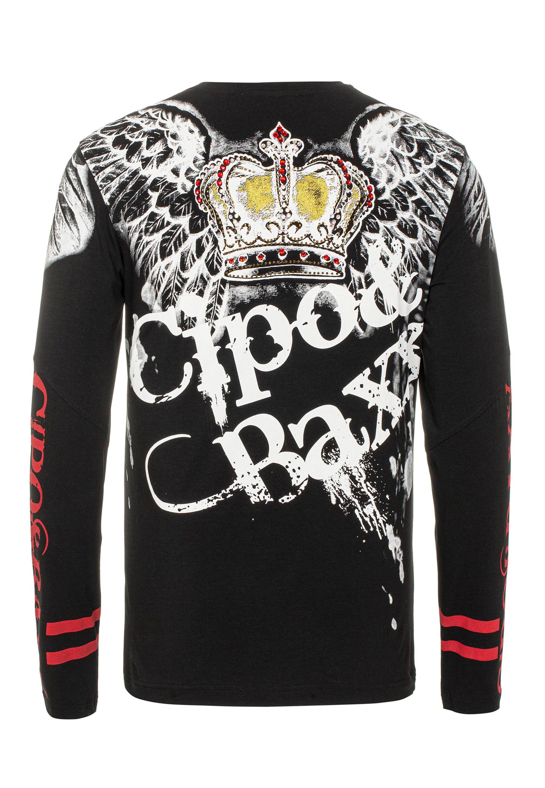 CIPO & BAXX Sweatshirt in Black