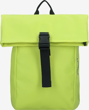 BREE Backpack 'PNCH' in Green: front