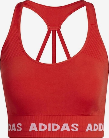 ADIDAS ORIGINALS - Top deportivo 'adidas Training Aeroknit' en rojo: frente