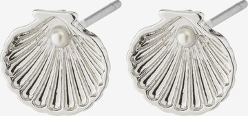 Boucles d'oreilles 'Opal' Pilgrim en argent : devant