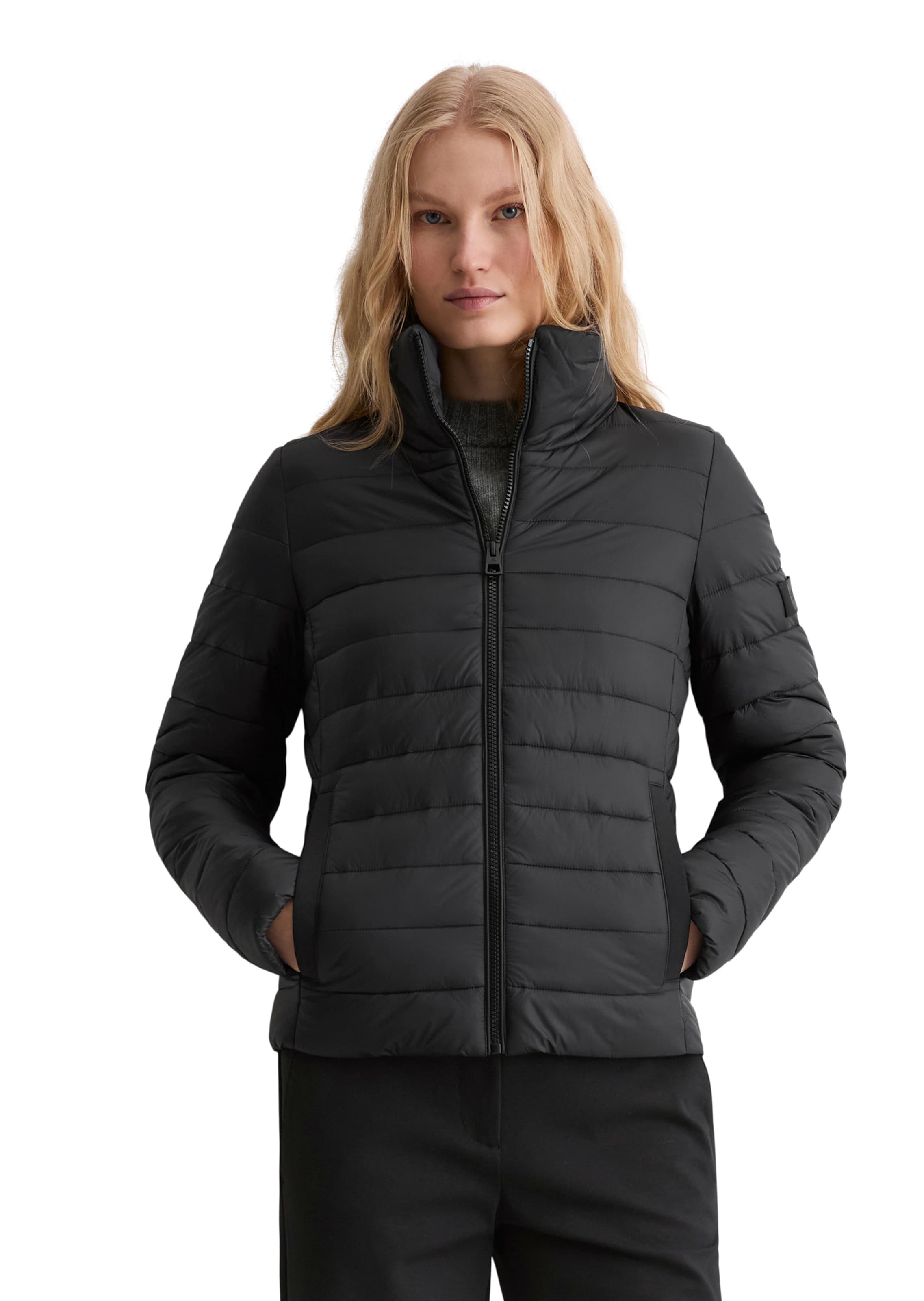 Marc O'Polo Between-Season Jacket in Black: front