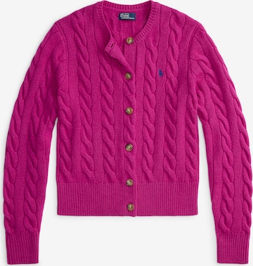 Cardigan Polo Ralph Lauren en rose : devant