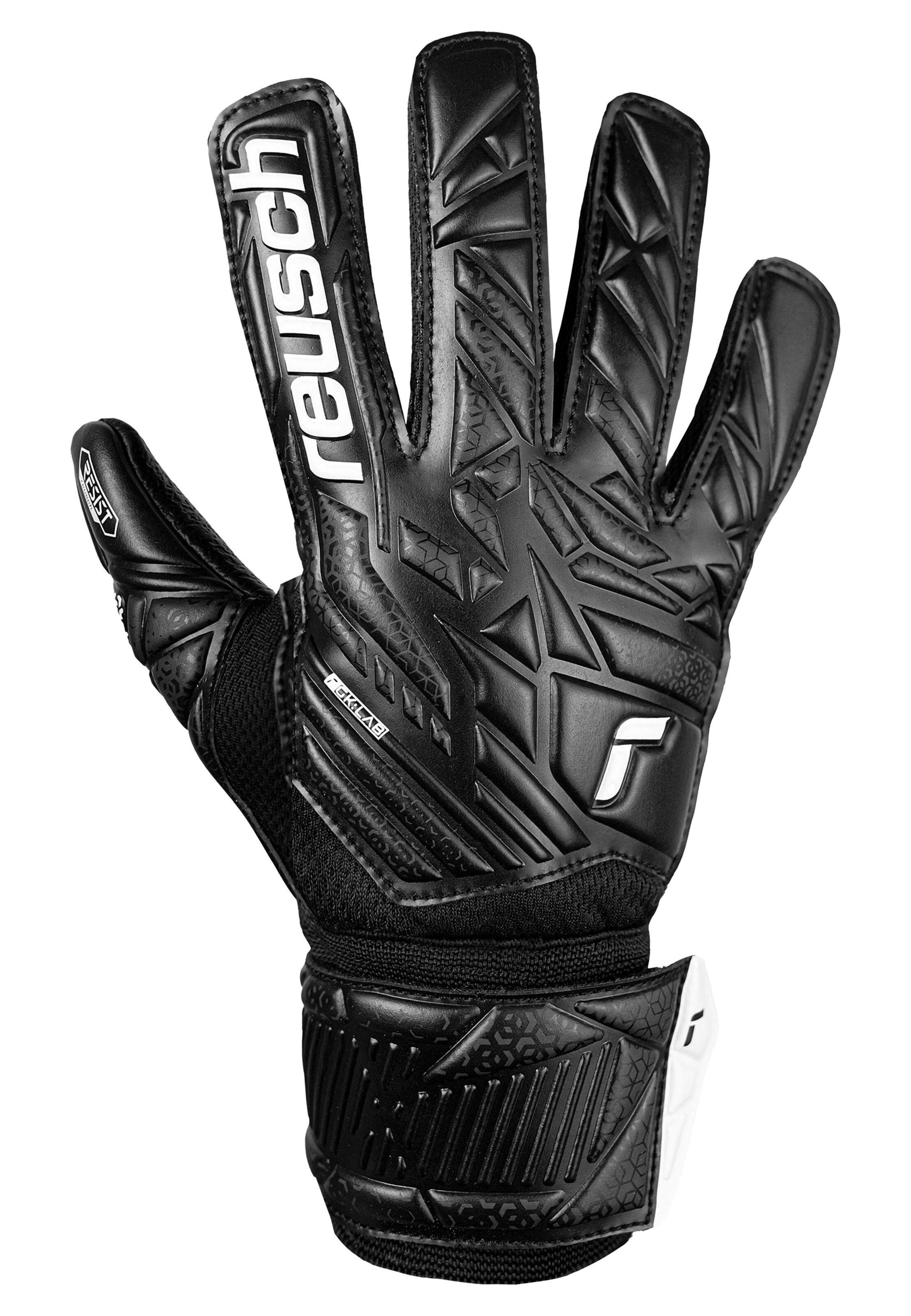 REUSCH Torwarthandschuhe 'Attrakt Resist Junior' in Schwarz