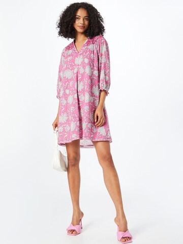 Maison 123 Shirt dress in Pink